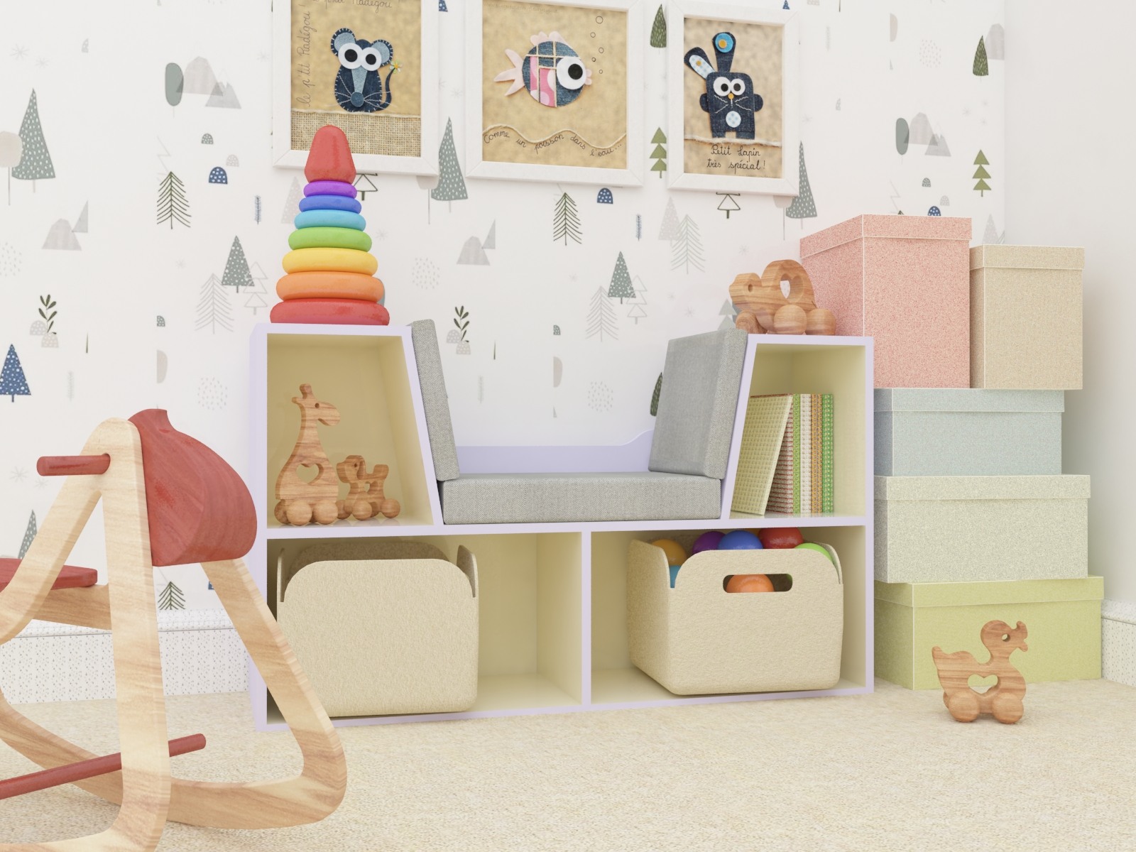 cute storages for kids