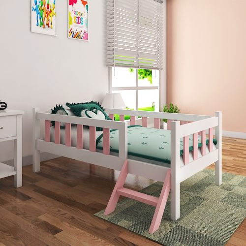 munchie pink toddler bed