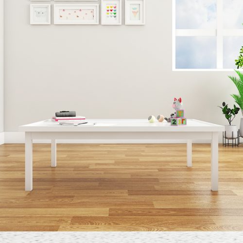 white craft table