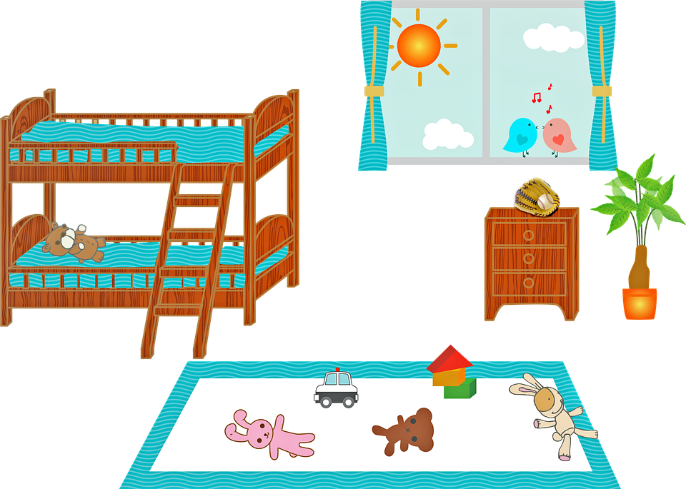 kids' room- factors buying a bunk bed